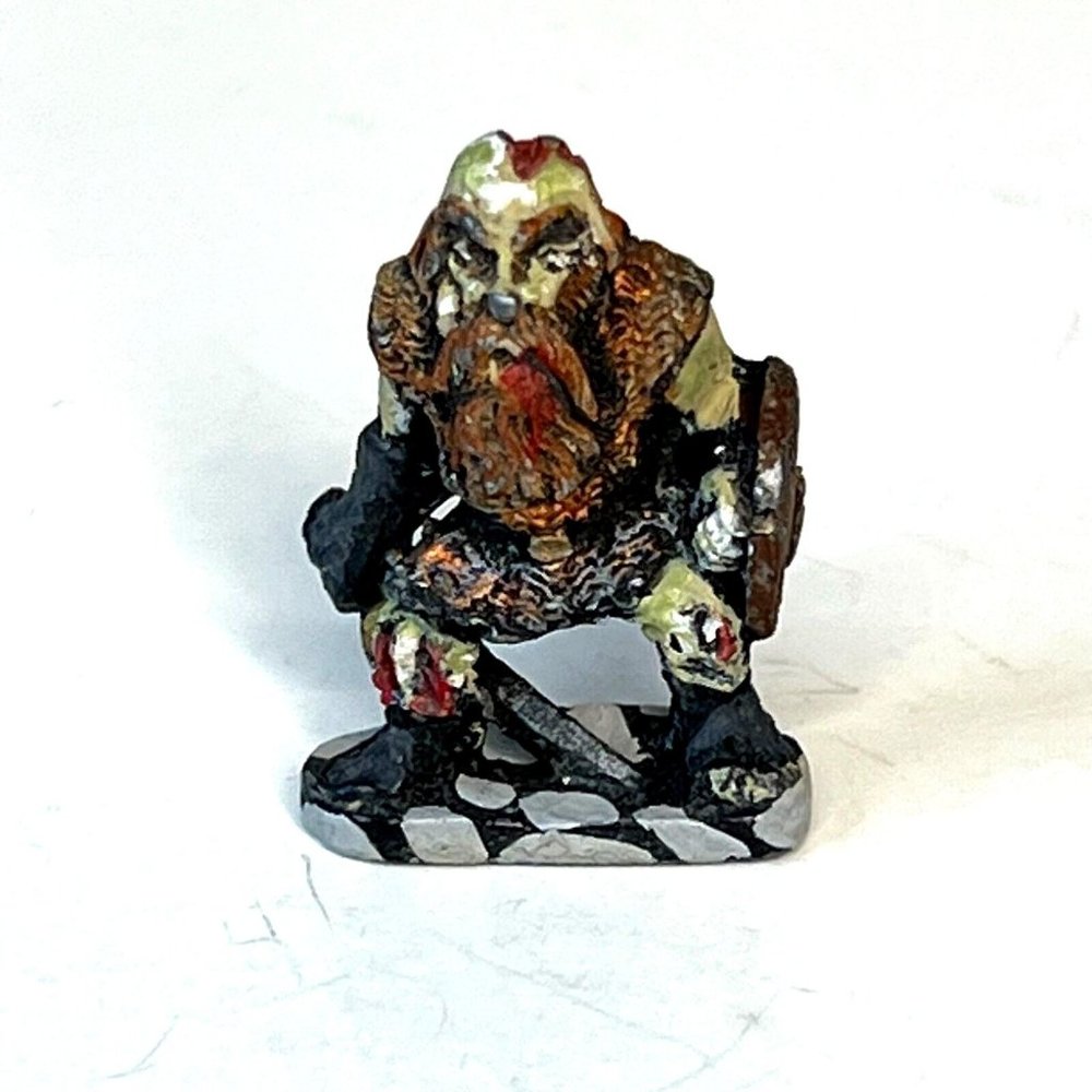 Mirliton Grenadier Monster Manuscript Vol XII MM107 Zombie-Dwarf 28mm AD&D